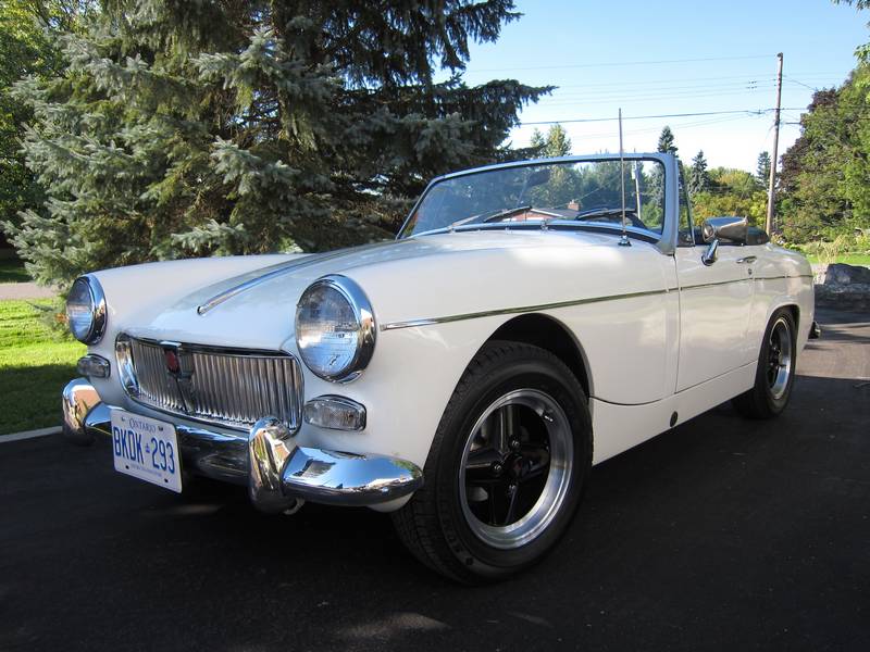 Mg midget wheel