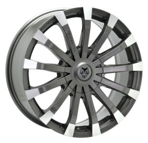 20" Wolfrace Renaissance Gunmetal + Polished spokes £925 to fit Mercedes Sprinter