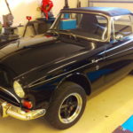 13" Revolution 4-spoke Alloys on Sunbeam Tiger