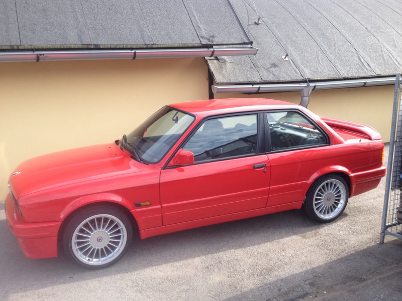 17" BK171 alloys on BMW E30 (Czech Republic)