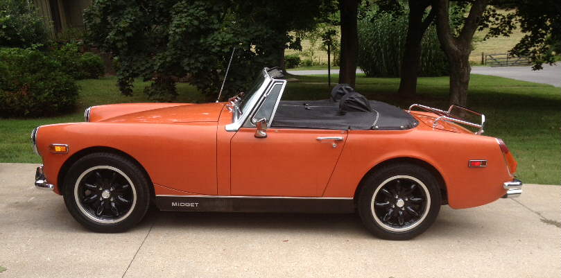 5½x15" Minilites MG Midget + 175/55R15 tyres [USA]