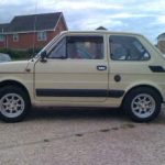 Fiat 126 Air Cooled 5x12" Minilites + 155/70R12 tyres