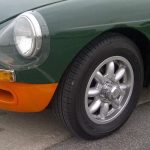 5½x14" Minilite Spline Centre Alloys on MGB