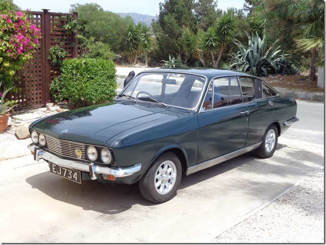 5x13" Minilites on Sunbeam Rapier