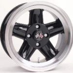5-spoke Revolution Alloy Black+Hilite finish revo5spk-1