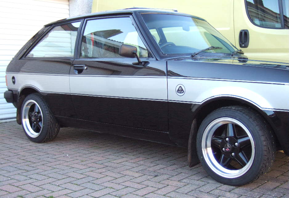 7x15" Revolution 5-spoke Alloys Talbot Sunbeam Lotus