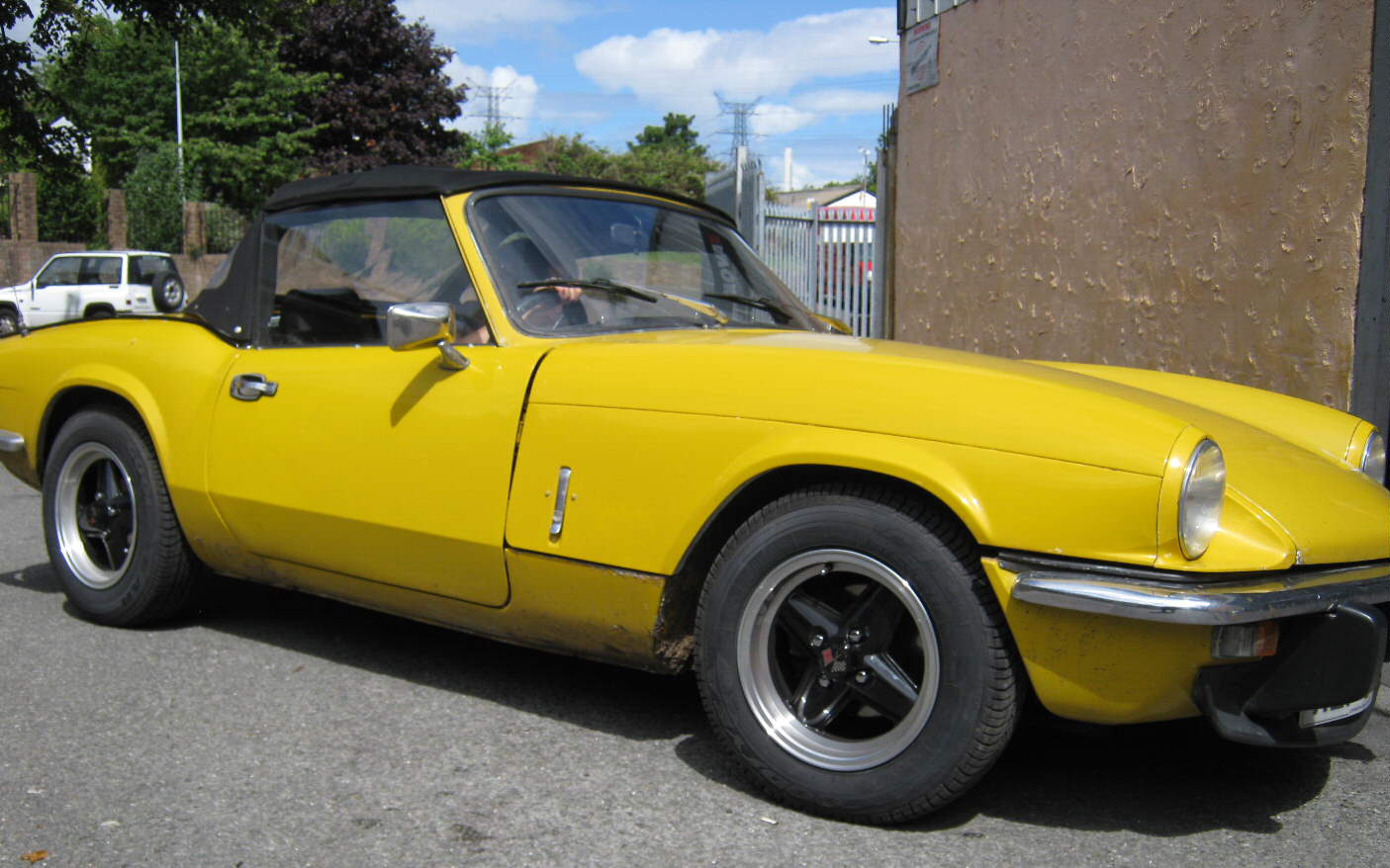 Revolution 6x13" 4-spoke Alloys Triumph Spitfire