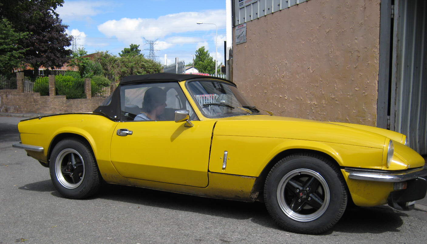 Revolution 6x13" 4-spoke Alloys Triumph Spitfire