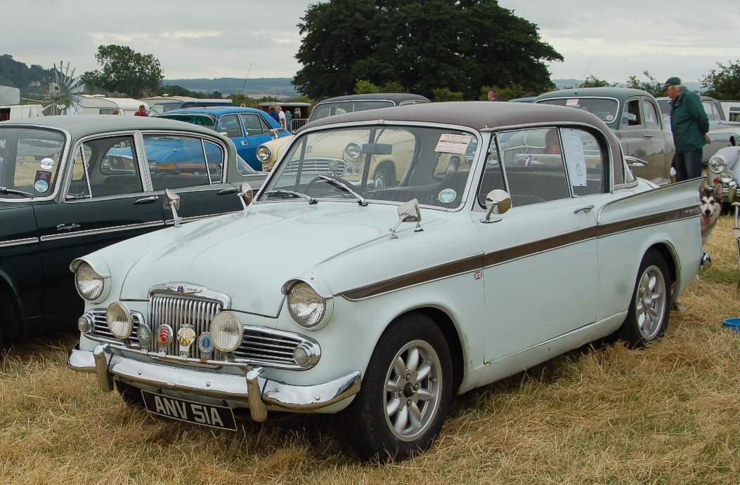 5.5x15" Revolution 8-spoke Minator style Alloys Sunbeam Rapier