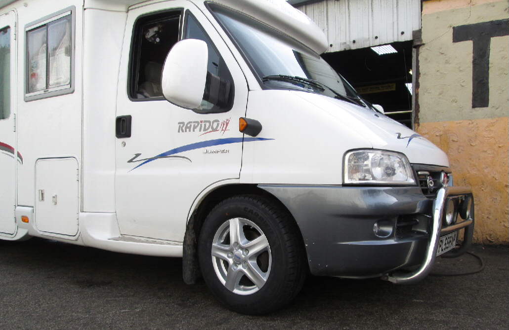 16" Alutec Grip Transporter Alloys on Citroen Relay with 215.65.16 Pirelli All Seaon Tyres (upgrade from 15")