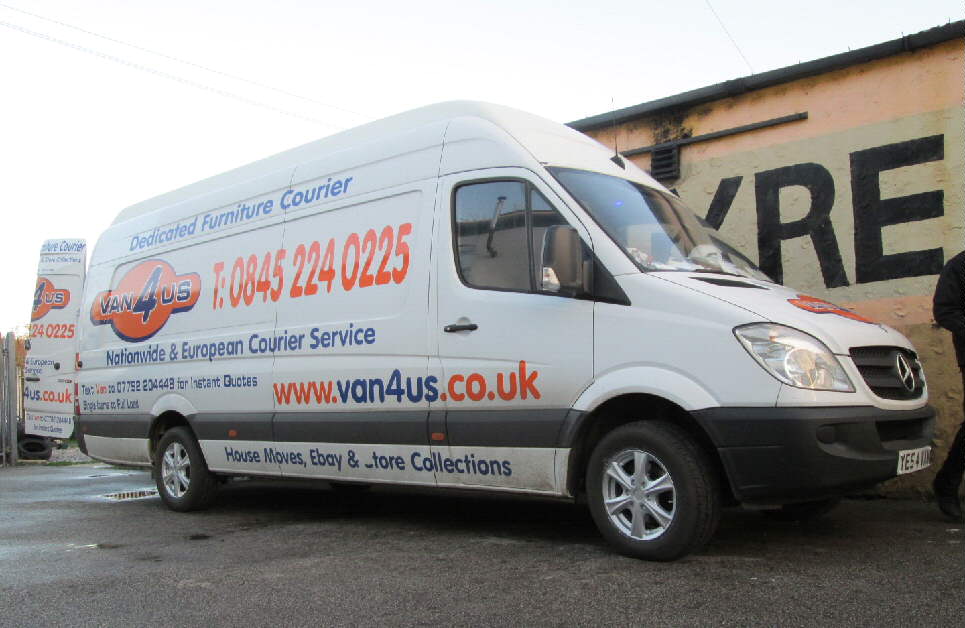 16" Calibre Trek alloys fitted to Mercedes Sprinter