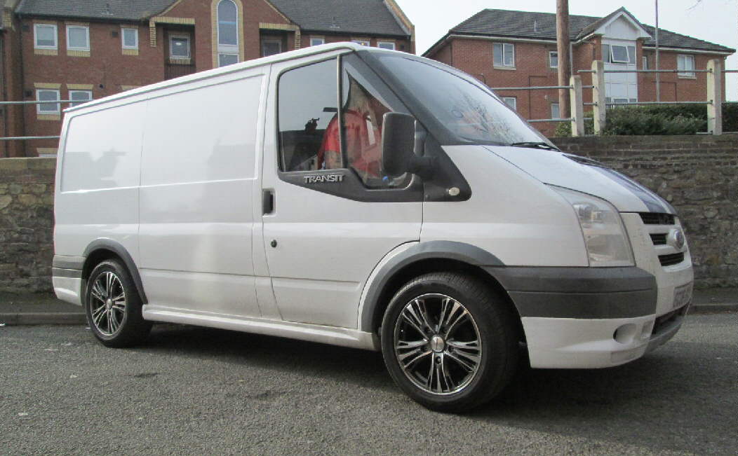 18" Odyssey Alloys on Transit Van