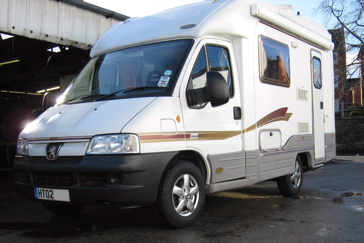 15" Rimfire Alloys on Peugeot Boxer Motorhome