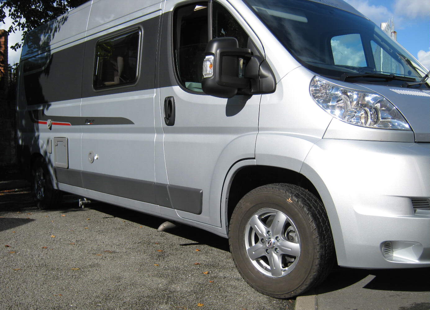 15" Rimfire Alloys on Peugeot Boxer Motorhome