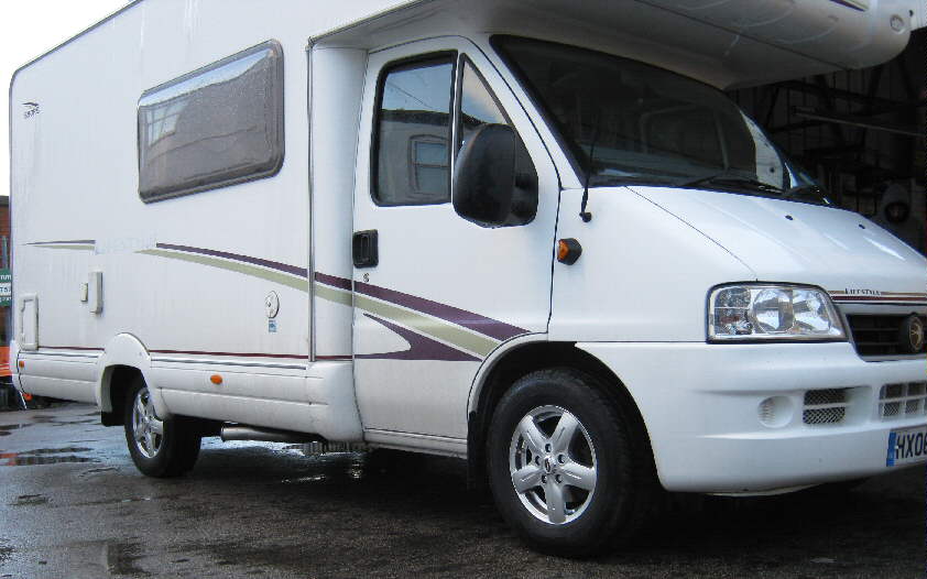 15" Rimfire Alloys on Ducato Motorhome