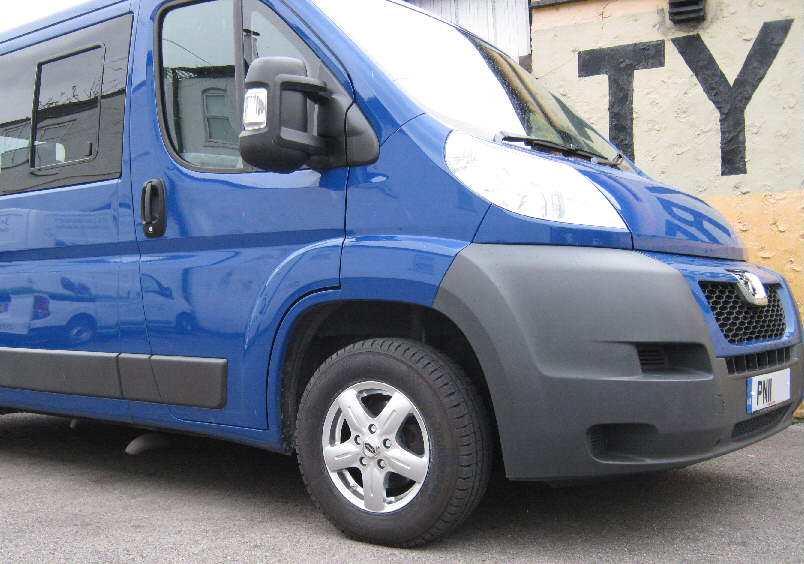 15" Rimfire Alloys on Peugeot Boxer