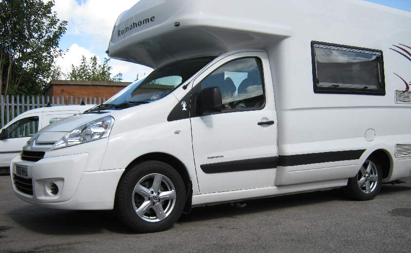 16" Rimfire Alloys on Citroen Dispatch