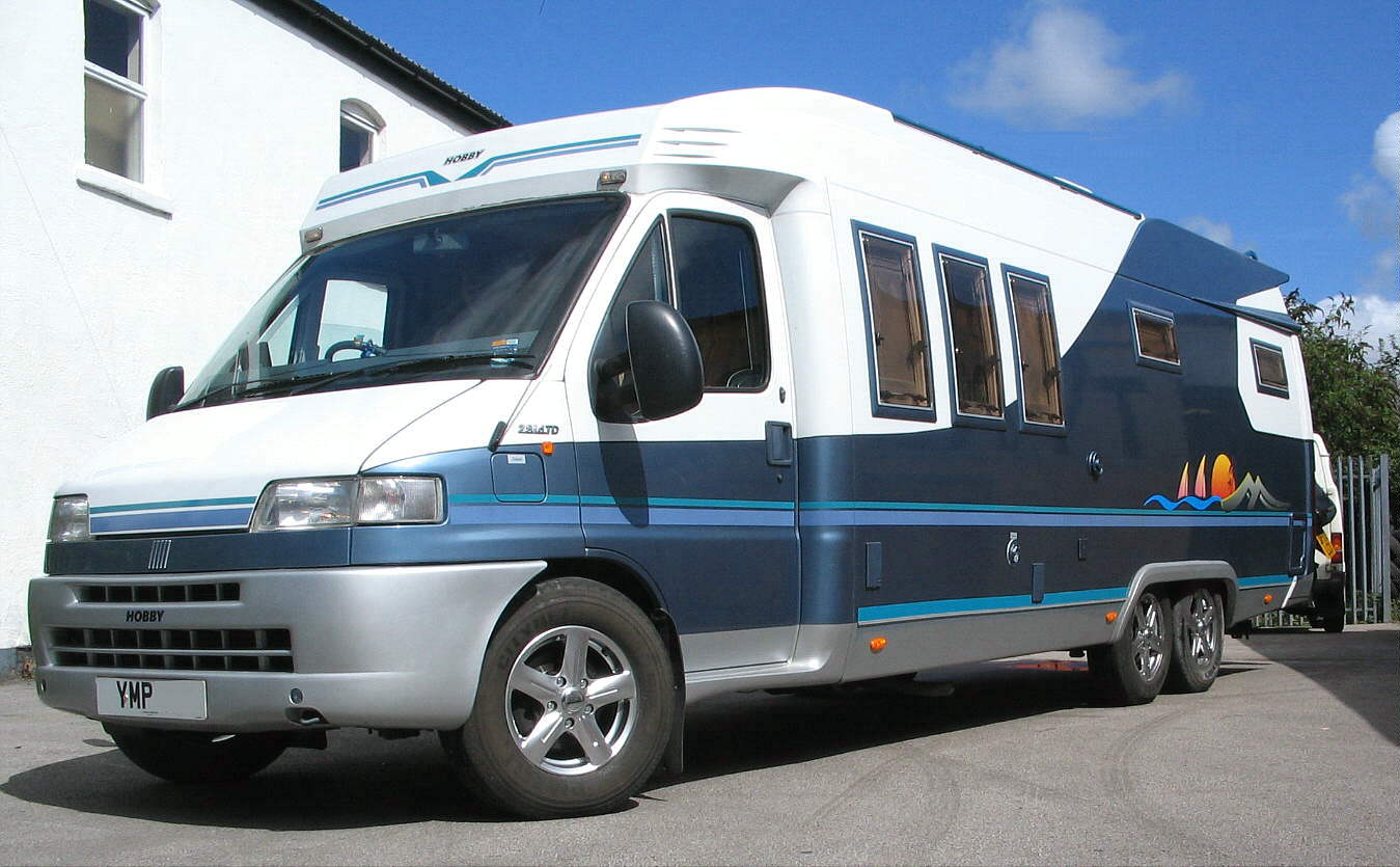 16" Rimfire Alloys on Fiat Ducato Hobby Motorhome