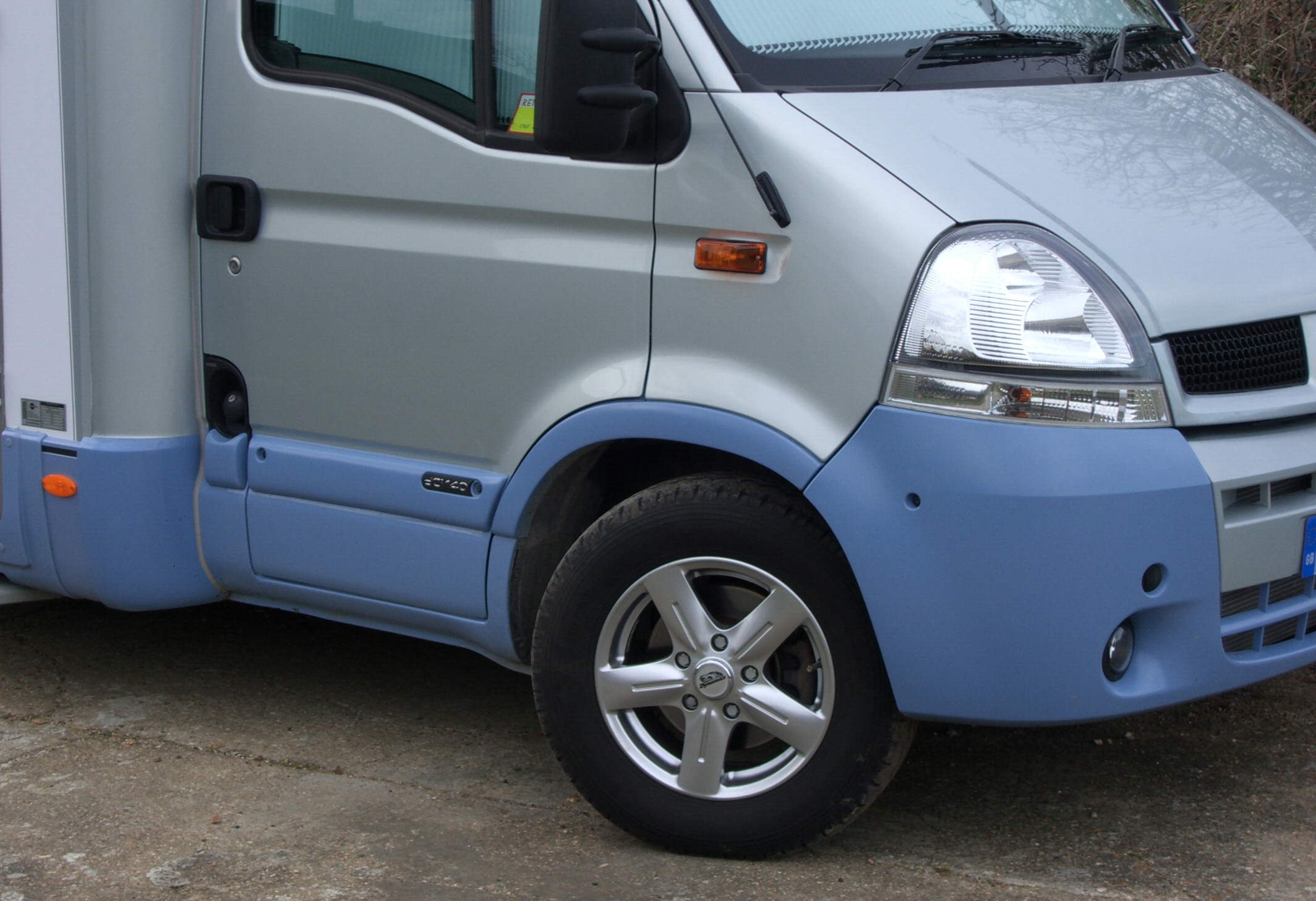 16" Rimfire Alloys on Renault Master