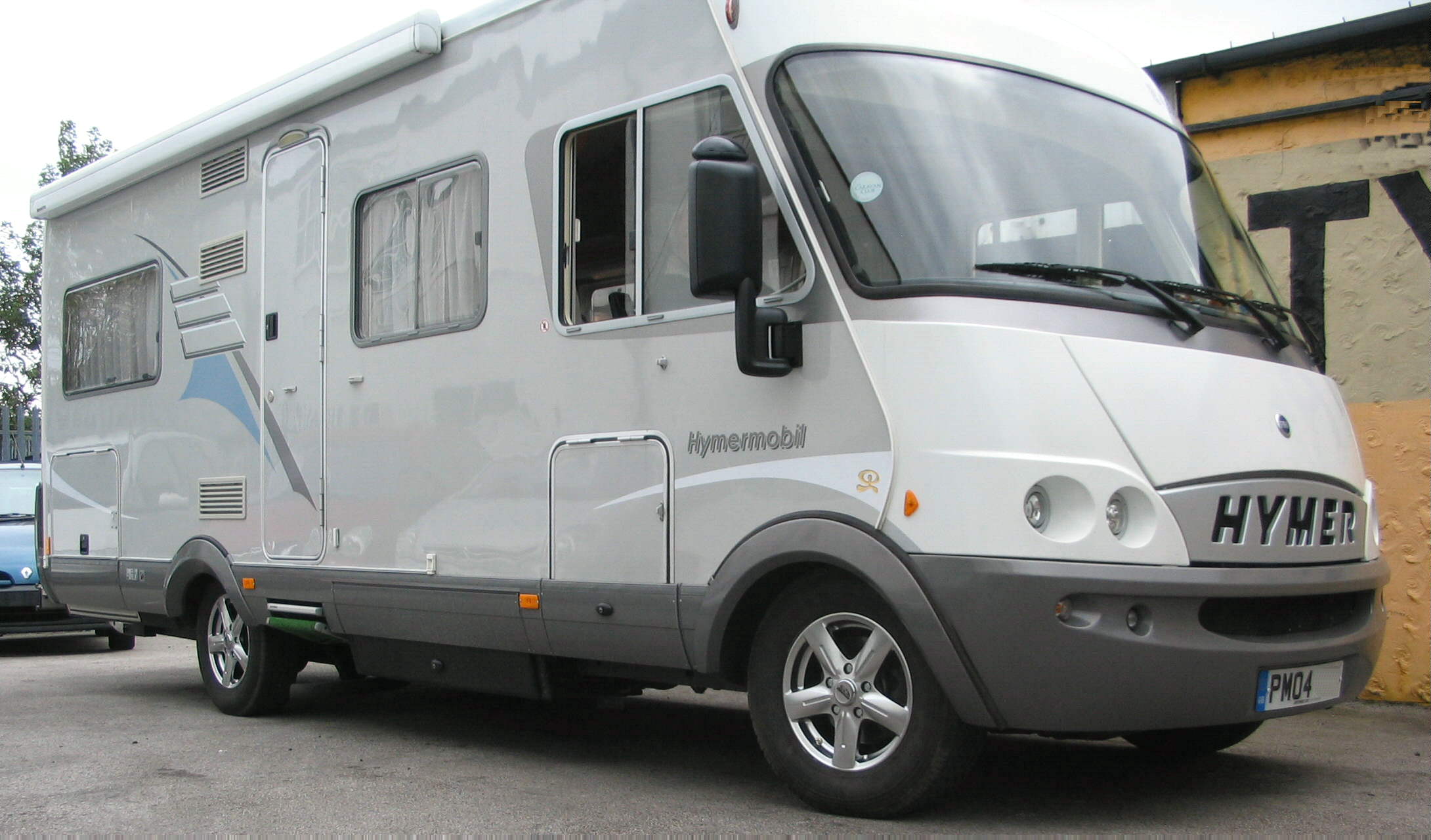 16" Rimfire Alloys and 215/75R16 tyres on Hymer Fiat Ducato