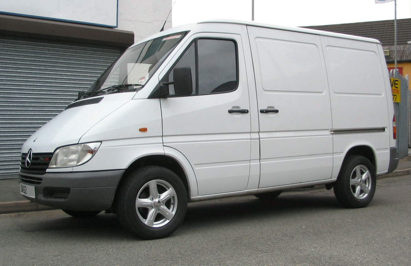 16" Rimfire and 225/65R16 tyres on Mercedes Sprinter