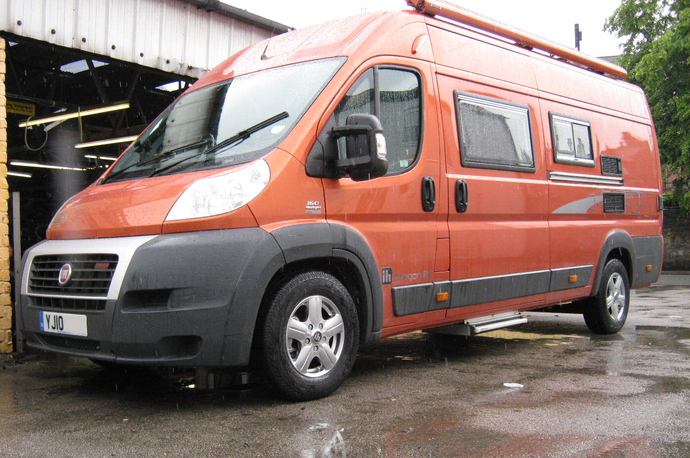 16" Rimfire HDX5 Alloys + 225/75R16 tyres on Fiat ucato