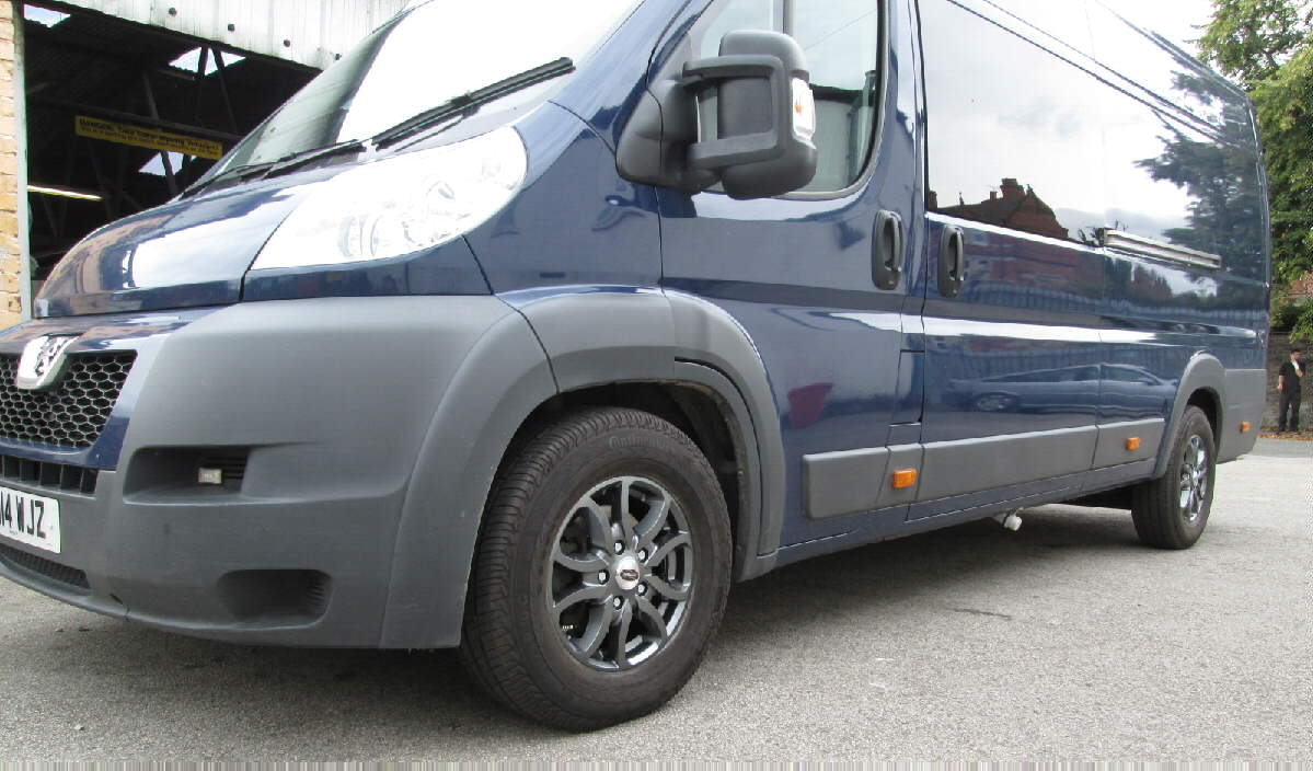 16" Scorpion Alloys Anthracite finish Peugeot Boxer Van