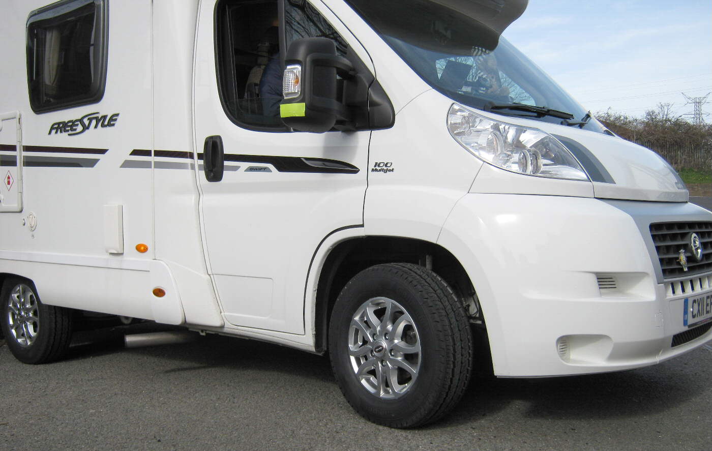 15" Scorpion Silver Alloys on Fiat Ducato