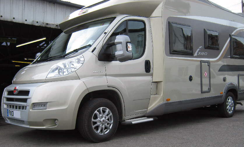 15" Scorpion Silver Alloys on Fiat Ducato