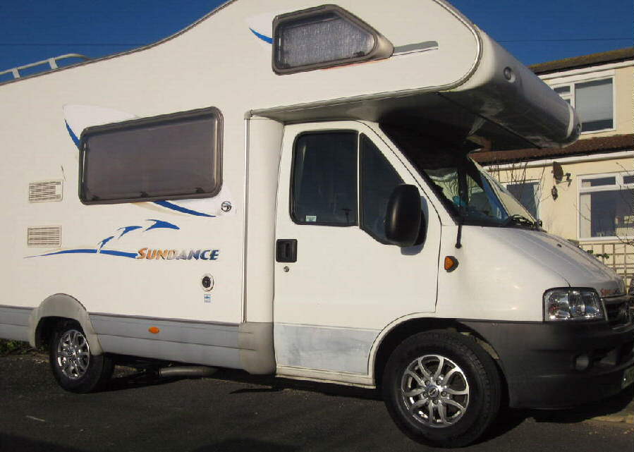 15" Scorpion Silver Alloys on Fiat Ducato