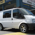 18" ZEN D666 Alloys and 245/45R18 tyres on Transit Van