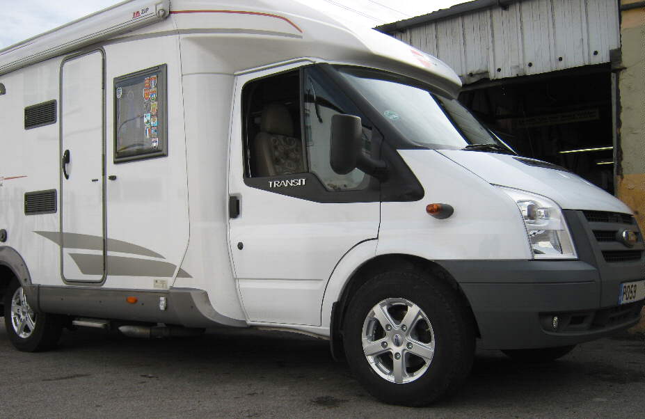 16" Fox VIper Alloys on Ford Transit