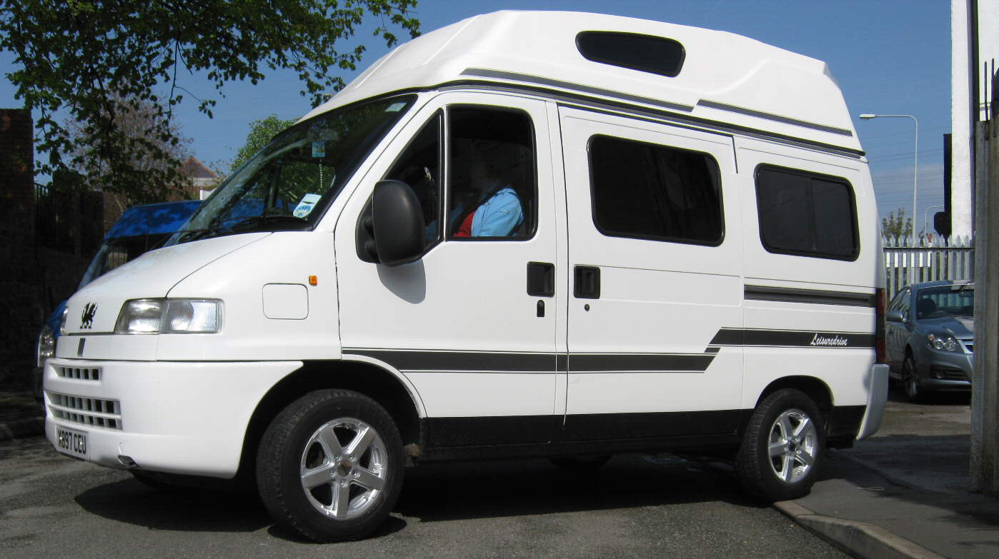 15" Fox Viper Alloys + 195/70R15 tyres on Peugeot Boxer