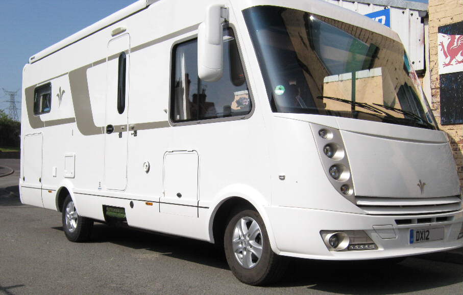 16" Autec Talos alloys + 225/75R16 Michelin tyres on Ducato based Motorhome