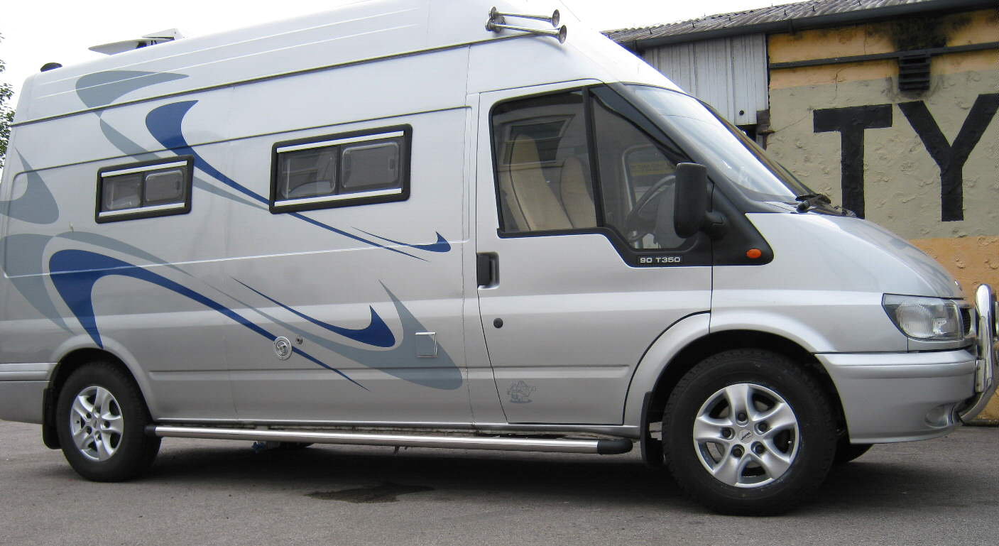 16" Autec Talos Alloys + 215/75R16 tyres on Ford Transit