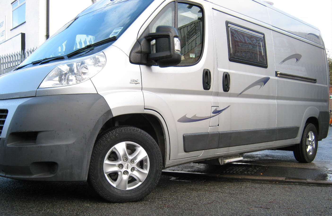 15" Autec Talos alooys + 215/70R15 tyres on Fiat Ducato