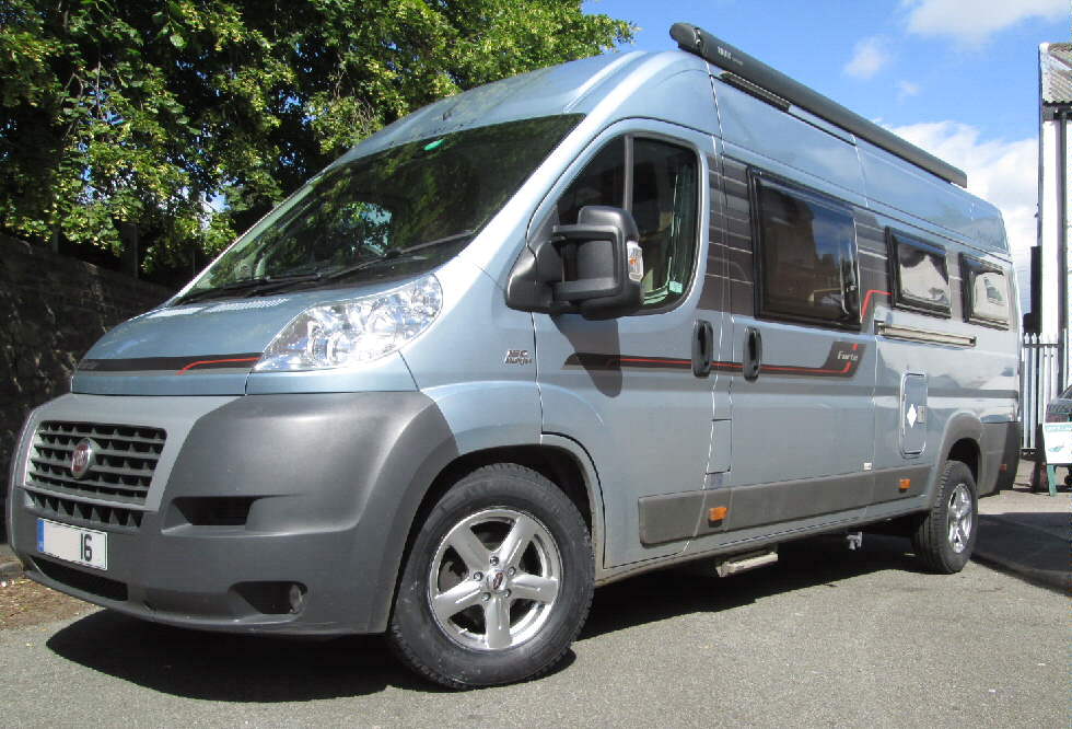 16" Rimfire Alloys on Fiat Ducato (upgrade from 15")