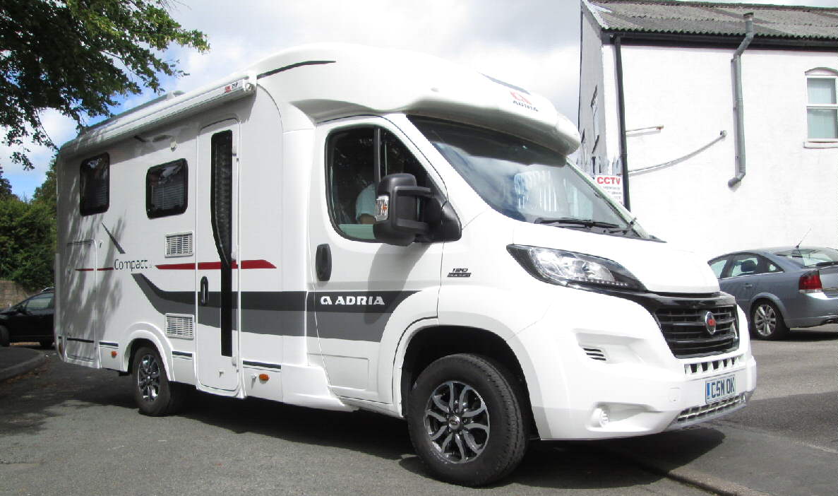 15" Scorpion Alloys DarkGrey Polished on Adria Ducato Motorhome