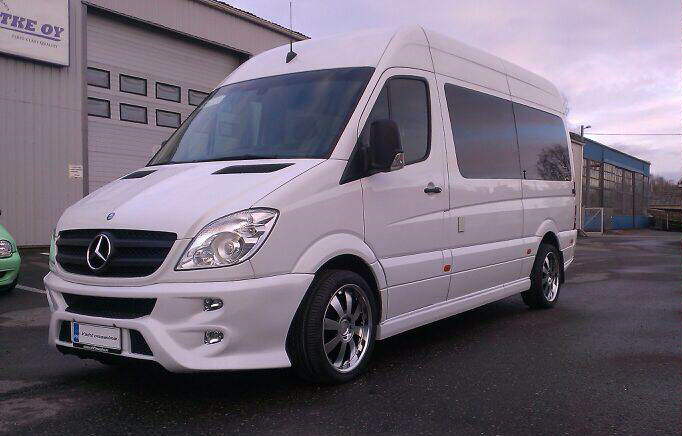 20" Lenso Concerto Alloys ET35 on Sprinter Van with 255.50.20 tyres in Finland