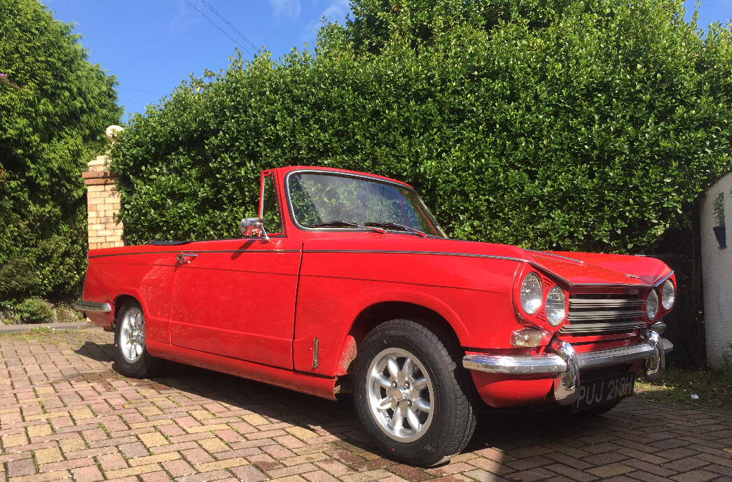 13" Minilite Alloys and 155.13 Dunlop tyres Triumph Vitesse