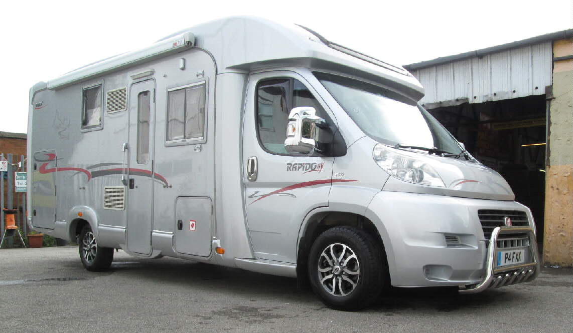 15" Scorpion Grey & Polished Alloys Rapido Motorhome Ducato chassis