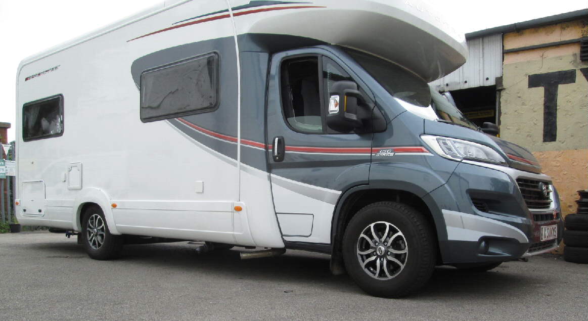 16" Rimstock Scorpion DarkGrey and Polished alloys on 2016 Fiat Ducato