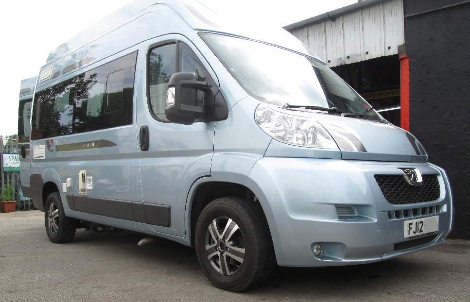 SuperMetal Grey & Polished 15" on Peugeot Boxer 12'reg