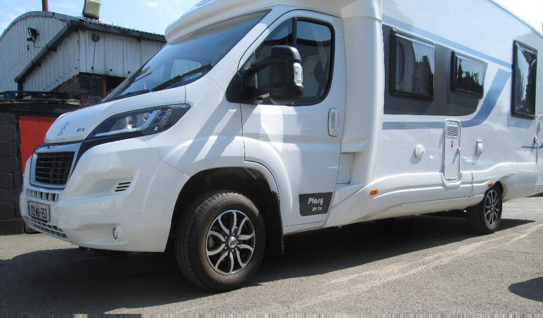 16" Scorpion Alloys Grey & Polished on 2017 Peugeot Boxer Motorhome