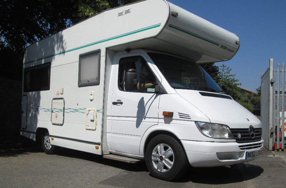 15" Wolfrace TP5 Alloys on Mercedes Sprinter '52 plate with 225/70R15 CV tyres