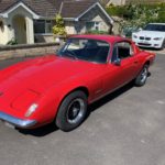 Lotus Elan S2 with 13" Peg Drive Revolution Alloys