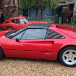 16" alloys on Ferrari 308